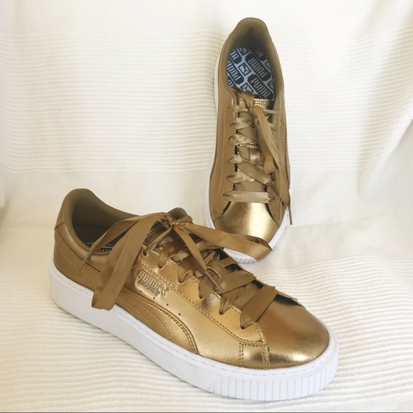 puma basket platform luxe